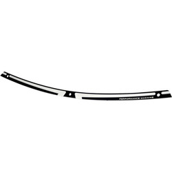 Performance Machine Scallop Windshield Trim - Contrast Cut