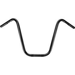 Burly 1" Black 14" Narrow Bottom Ape Hanger Handlebars
