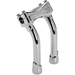 Biltwell 8" Murdock Pullback Risers - Chrome