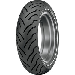 Dunlop American Elite Rear Tire for Harley - Narrow White Stripe