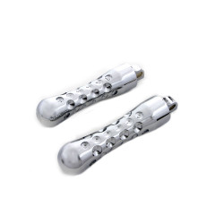 V-Twin Chrome Agostinni Foot Pegs for Harley