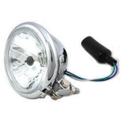 V-Twin Chrome 4.5" Round Headlight