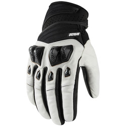 Icon Konflict Gloves - White