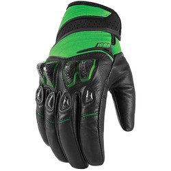 Icon Konflict Gloves - Green