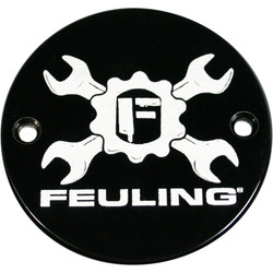 Feuling Gear Cross Logo Points Cover for 1984-1999 Harley Big Twin & 1986-2020 Sportster