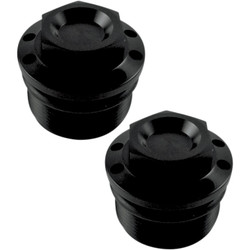 Joker Machine Fork Tube Caps for Harley
