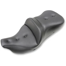 Saddlemen Extended Reach Heated Road Sofa Pillow Top Seat for 2008-2023 Harley Touring
