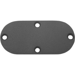 Drag Specialties Black Primary Chain Inspection Covers