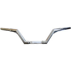 Trask 1-1/4" V-Line Handlebars for 1999-2013 Harley Road Glide - Chrome