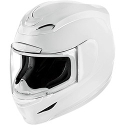 Icon Airmada Solid Color Helmet - White