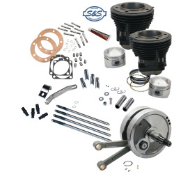 S&S 93" Sidewinder Big Bore Stroker Kit for 1970-1984 Harley Shovelhead