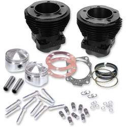 S&S 3-5/8" Big Bore Cylinder and Stroker Piston Kit for 1966-1984 Harley Shovelhead