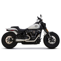 Two Brothers Racing 2-Into-1 Gen II Comp-S Exhaust for 2018 Harley Softail - Stainless Steel