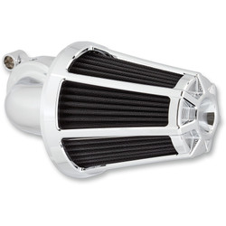 Arlen Ness Beveled Monster Sucker Air Cleaner for 1991-2020 Harley Sportster - Chrome