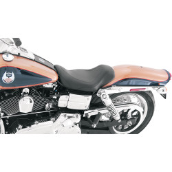 Mustang Tripper Solo Seat for 2006-2017 Harley Dyna - Vintage