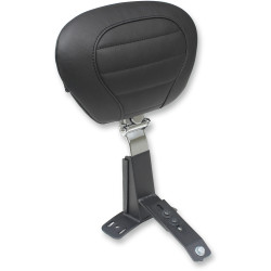 Mustang Super Touring Deluxe Driver Backrest for 1997-2007 Harley Touring