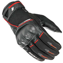 Joe Rocket Super Moto Gloves - Black/Red