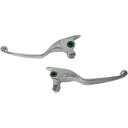 Drag Specialties Wide Blade Lever Set for 2017-2020 Harley Touring - Chrome