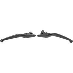 Drag Specialties Wide Blade Lever Set for 2017-2018 Harley Touring - Matte Black
