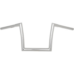 Todds Cycle 1-1/4" Strip Handlebars for Harley - Chrome