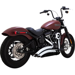 Vance & Hines Big Radius Exhaust for 2018-2024 Harley Softail - Chrome