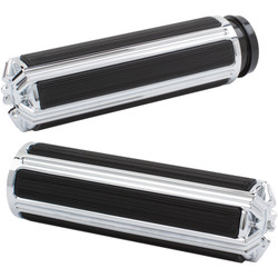 Arlen Ness 10-Gauge Grips for Harley - Chrome