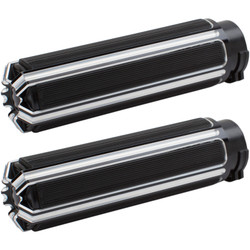 Arlen Ness 10-Gauge Grips for Harley - Black