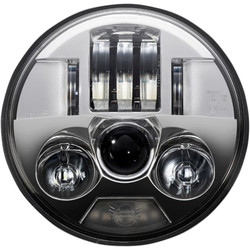 Custom Dynamics 5.75" Probeam LED Headlight for Harley - Chrome