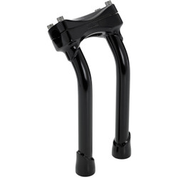Biltwell 10" Murdock Pullback Risers - Black