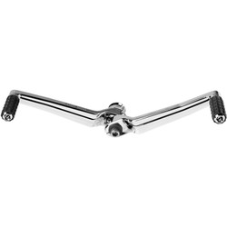 Roland Sands Heel Toe Shift Lever for 1984-2019 Harley Touring and Softail - Chrome