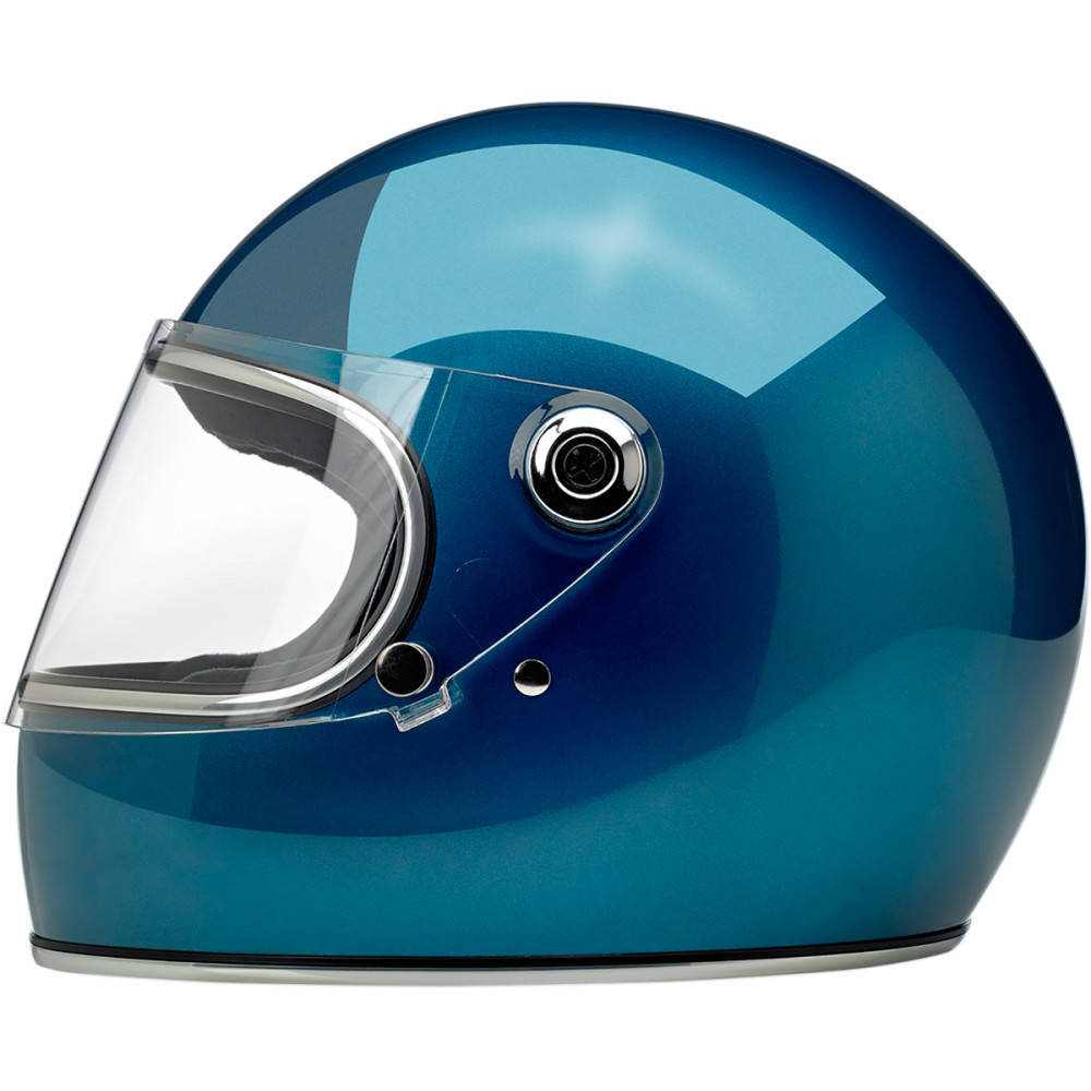 Biltwell Gringo S ECE Pacific Blue Helmet Get Lowered Cycles