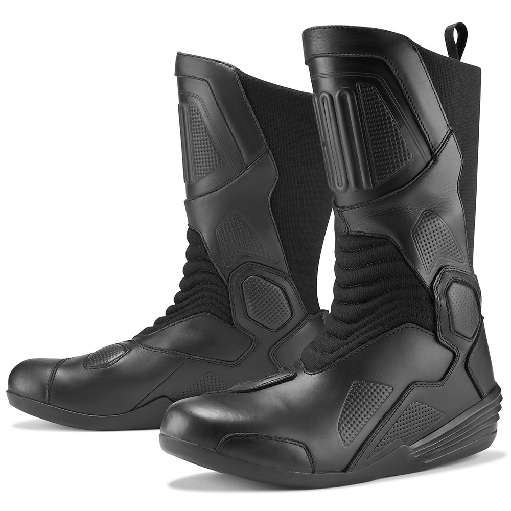 Icon 1000 Joker WP Boots Black Get Lowered Cycles