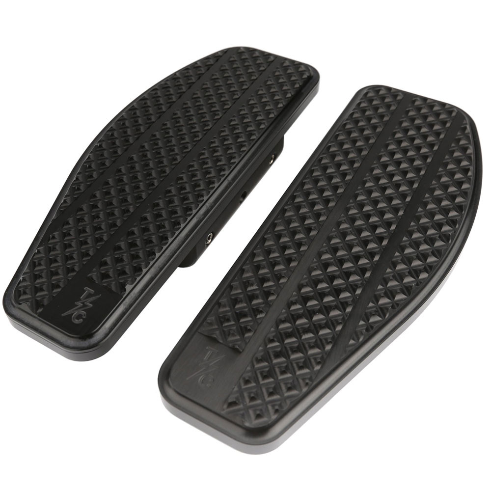 Thrashin Supply Black Brake Pedal Pad for Stock Harley Brake Arm TSC