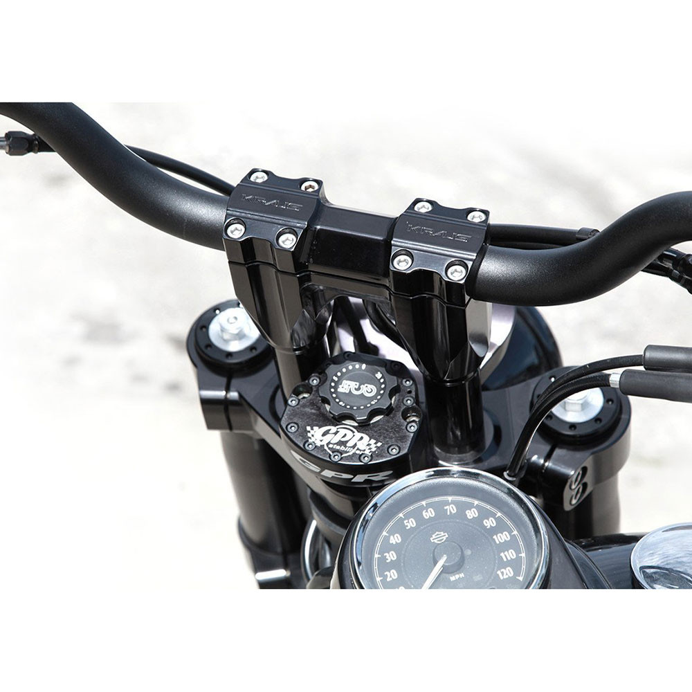 Kraus Isolated Straight Handlebar Risers - Get Lowered Cycles