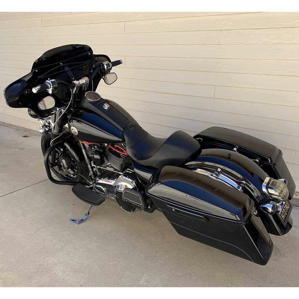 Kraus FM Fly Moto Style Bars for Stock Harley Hand Controls Get