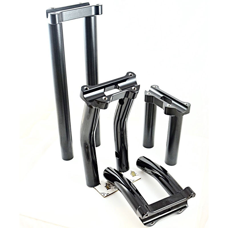 Bung King One Piece Lower Handlebar Riser for 20182022 Harley Softail