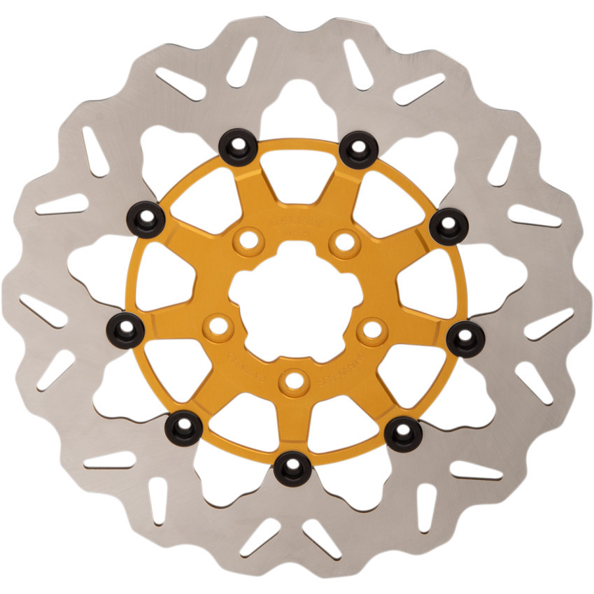 Galfer 11.5" FullFloating Wave Rear Brake Rotor for 20002020 Harley Models* Gold Gold