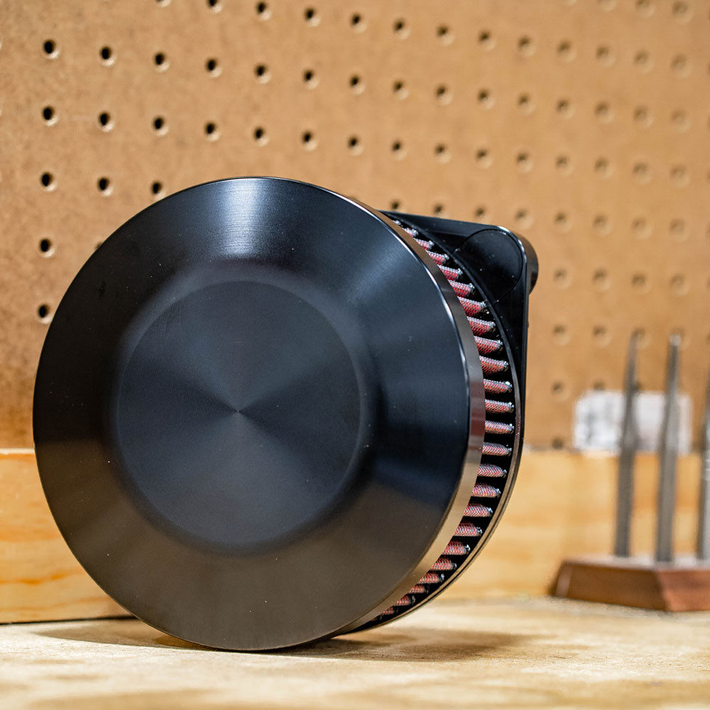 TMan No Loss Air Cleaner for 20172022 Harley M8 Smooth Black Get