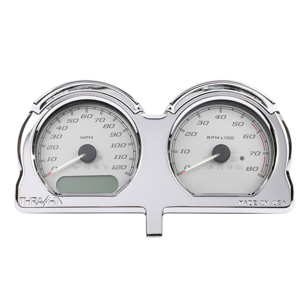 Thrashin Supply Gauge Relocation for 20142022 Harley Road Glide