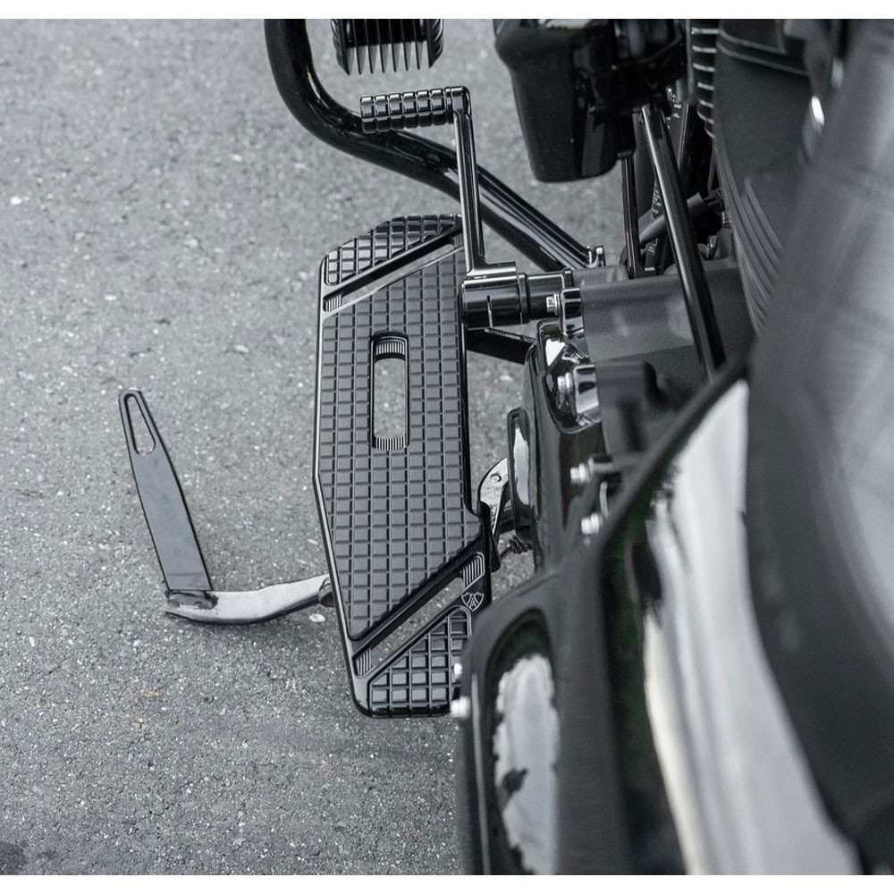 Arlen Ness Speedliner Floorboards for Harley Black 410020 Get