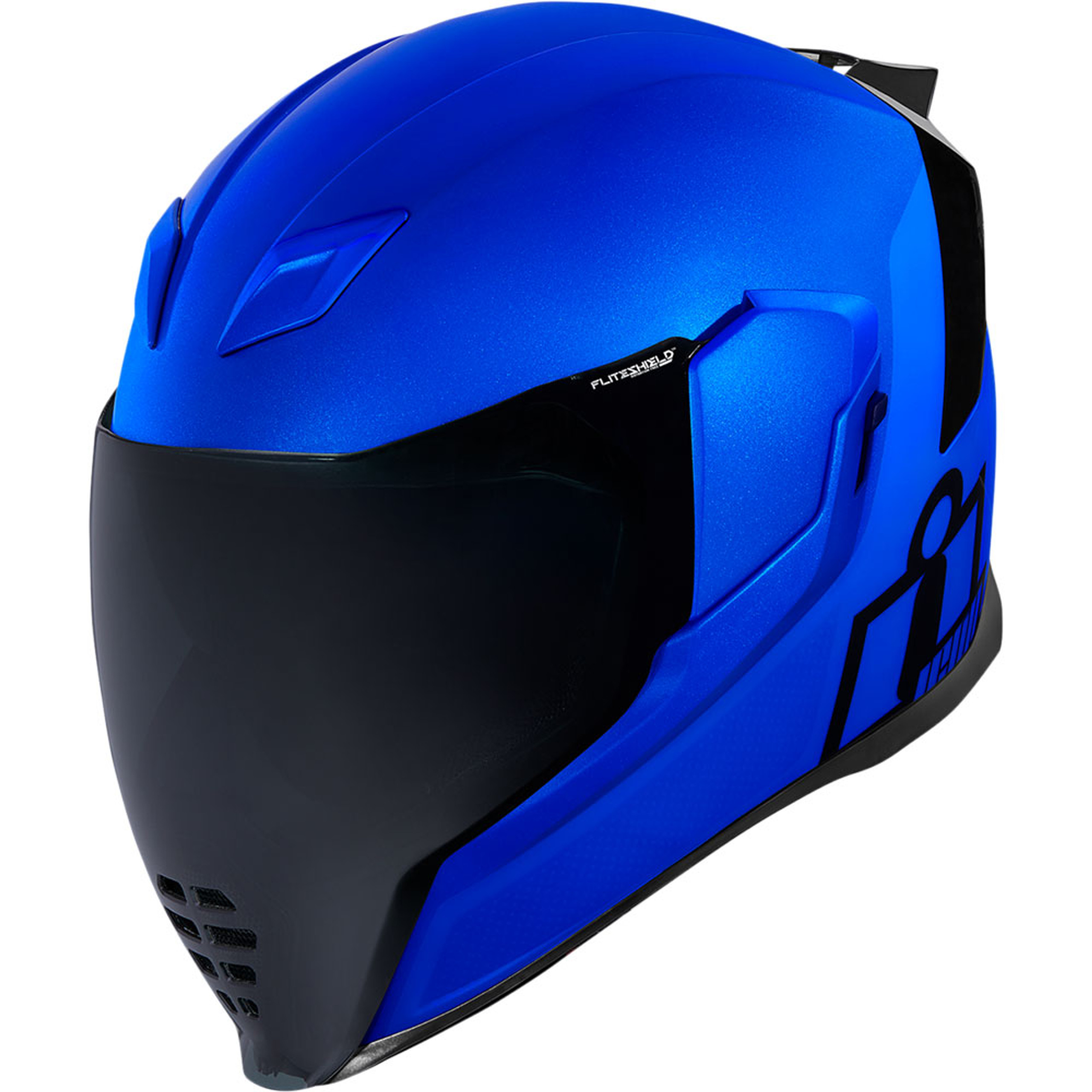 Icon Airflite Helmet Blue Jewel Get Lowered Cycles