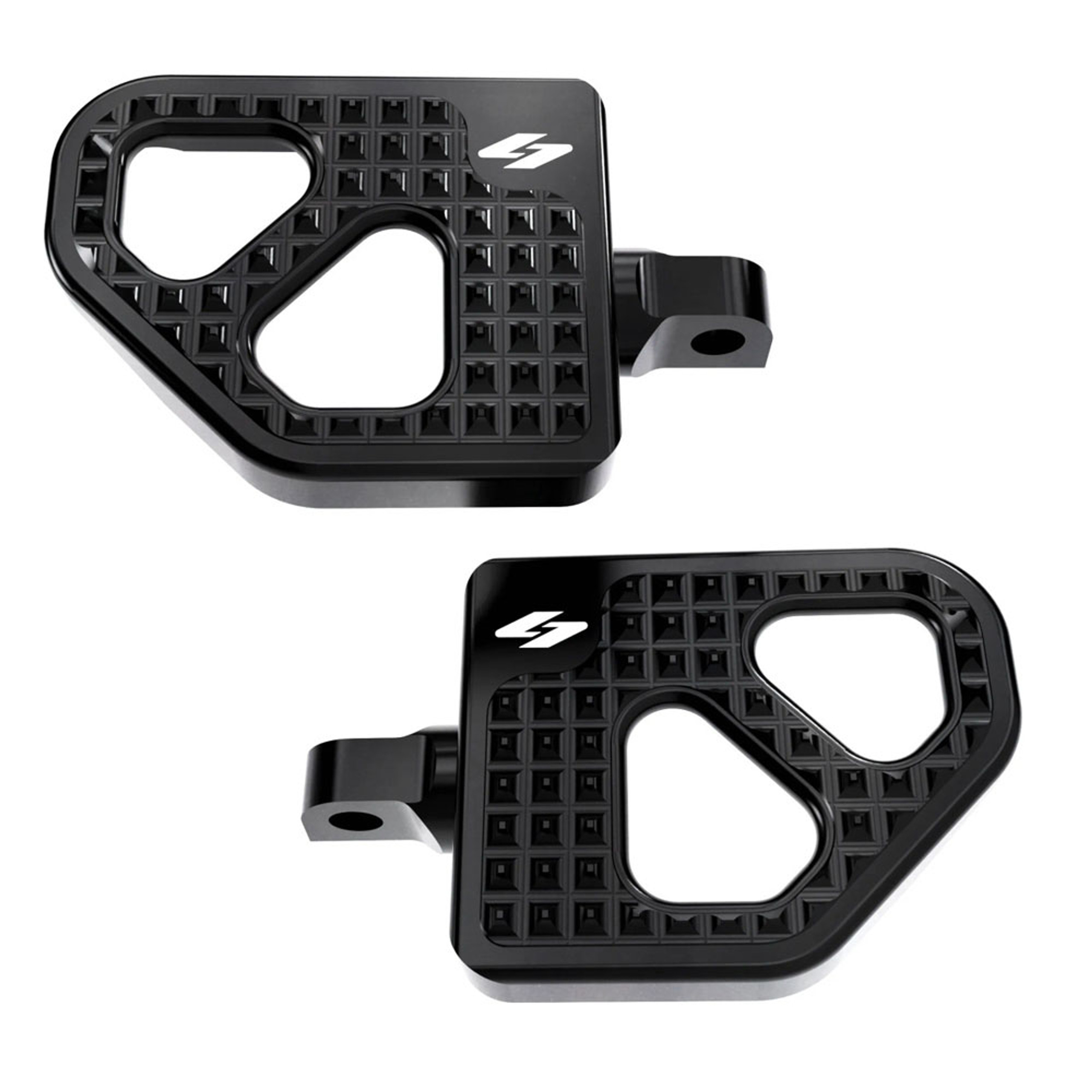 Kraus Max Lean Mini Floorboards for Harley Black UNFC81B Get