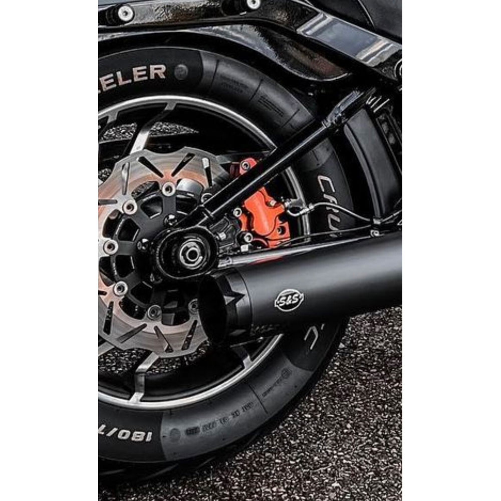 Harley M8 Softail Brake Rotors and Pads - Get Lowered Cycles