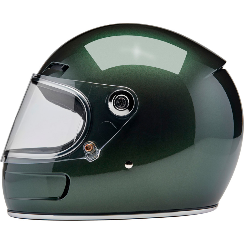Biltwell Gringo SV ECE Metallic Sierra Green Helmet Get Lowered Cycles