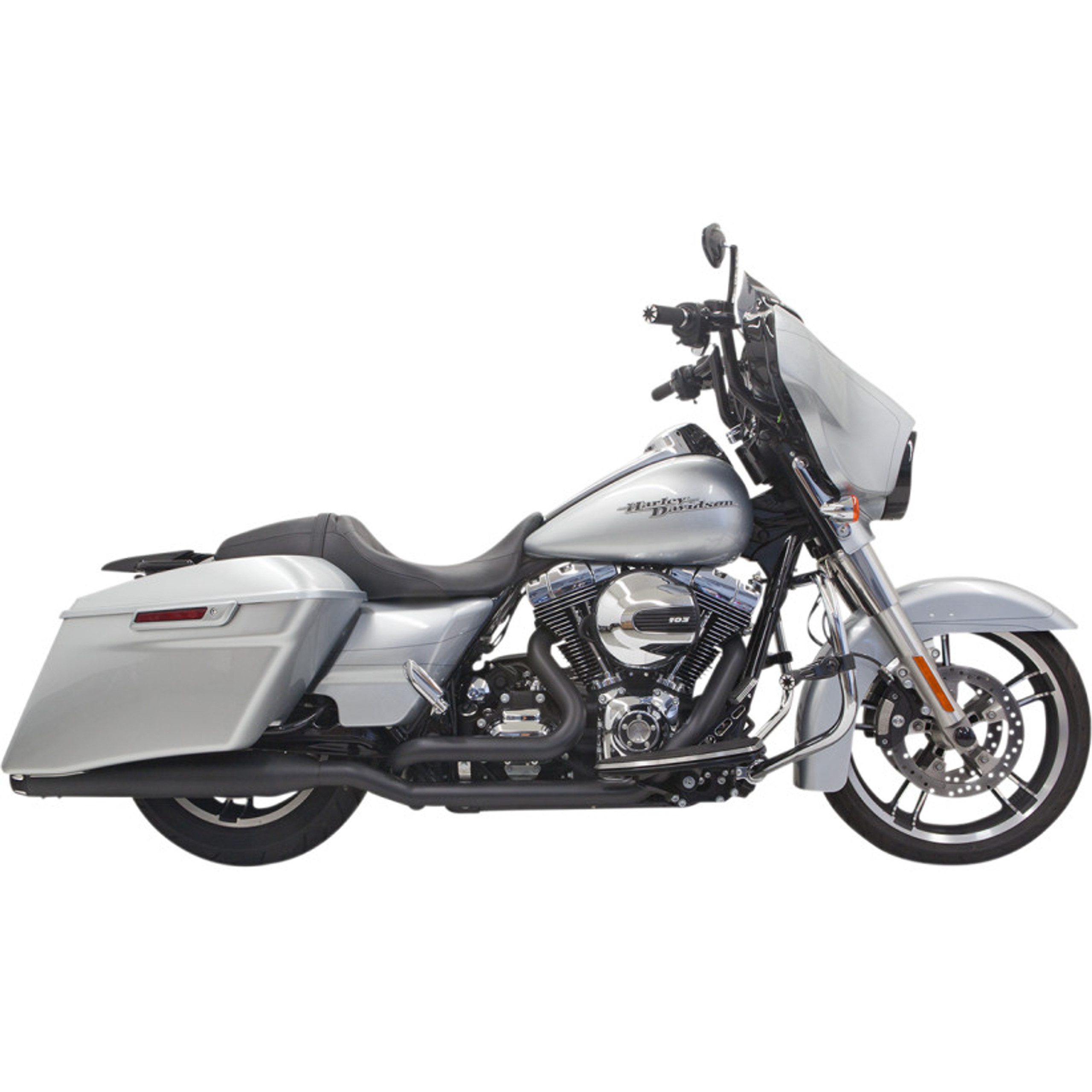 Bassani Power Curve True-Dual Crossover Header Pipes for Sftail