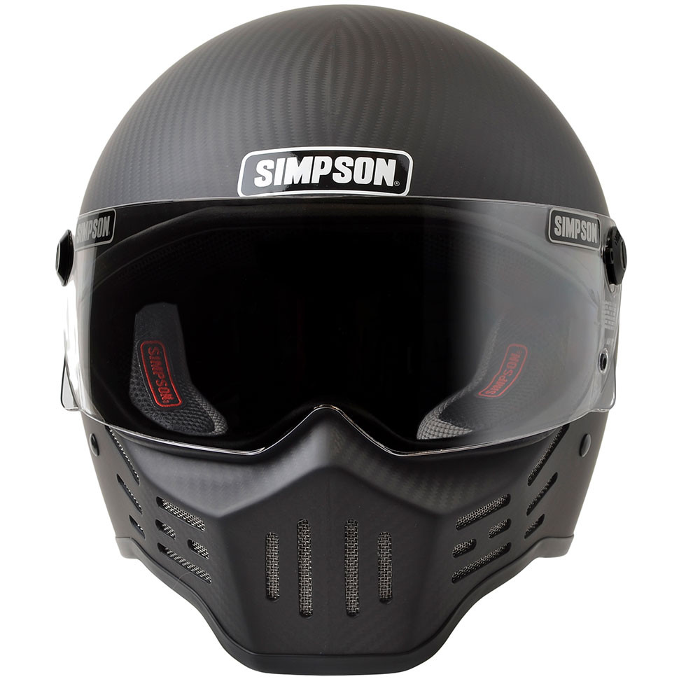 Simpson M30 Carbon Motorcycle Helmet Get Lowered Cycles
