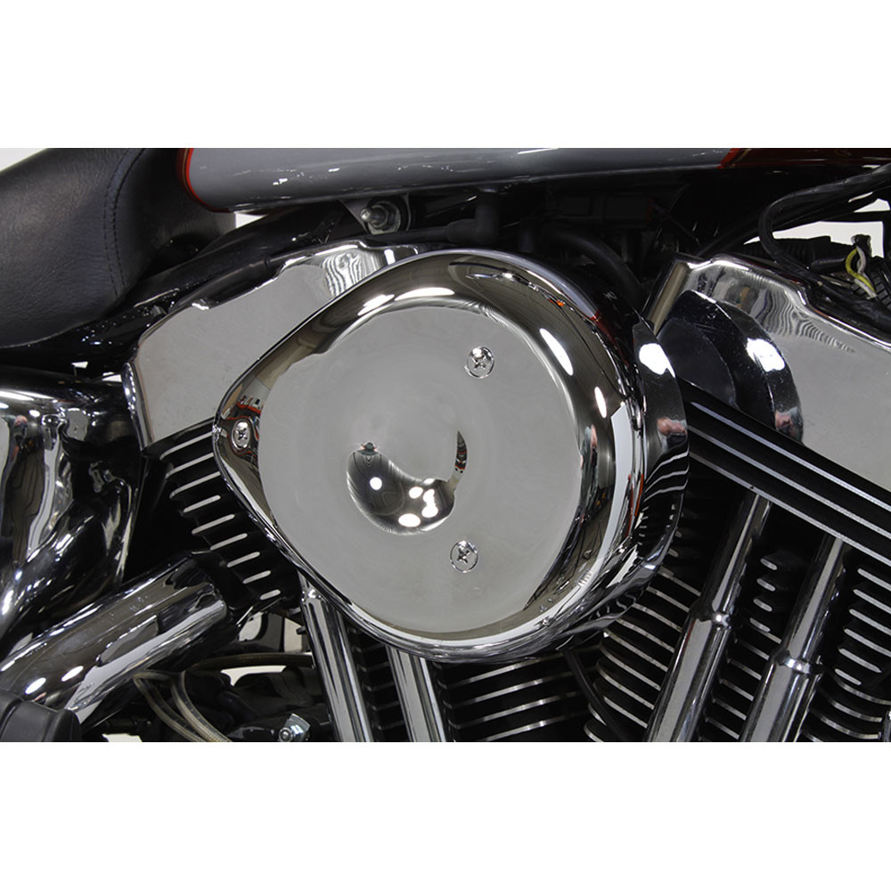 VTwin Chrome 7" Round Air Cleaner for 19912016 Harley Sportster Get
