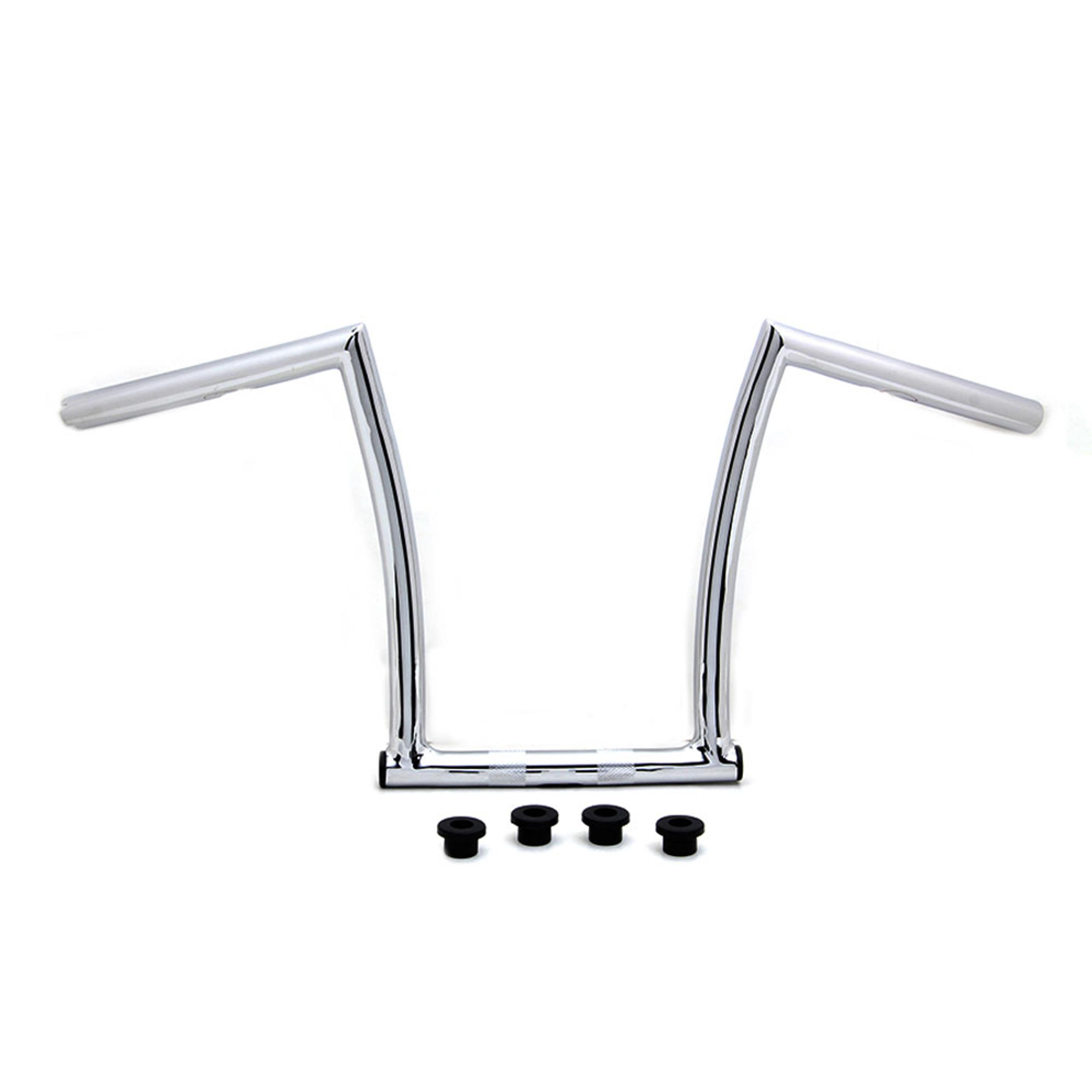 Biltwell 1" Zed Bars Handlebars Chrome Get Lowered Cycles