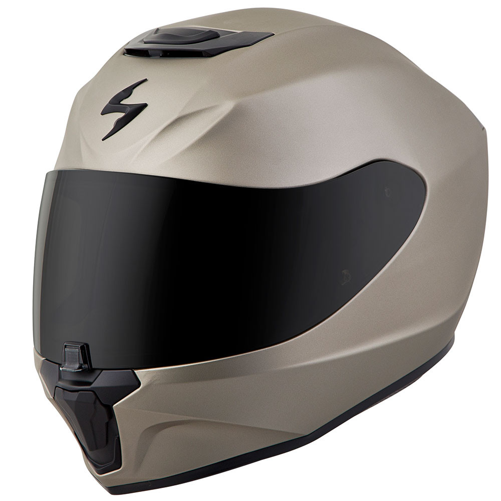 Scorpion EXOR420 Shake Motorcycle Helmet White Get Lowered Cycles
