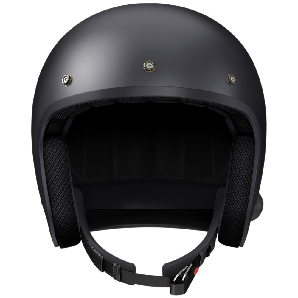 Sena Savage Black Open Face Helmet Get Lowered Cycles